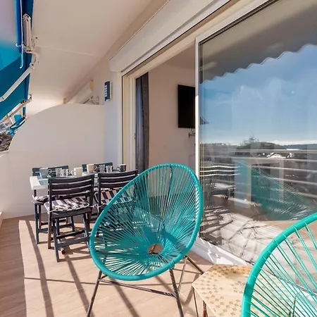 With Panoramic Sea View, Walk To The - Marechal Juin By Halldis Cannes